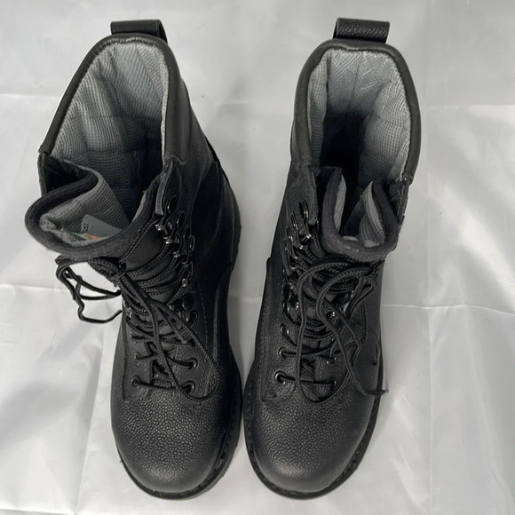 TERRA Safety Boots CSA Approved Steel Toe Cold Wet Weather Black Size 215/88 3.5 - Picture 7 of 11